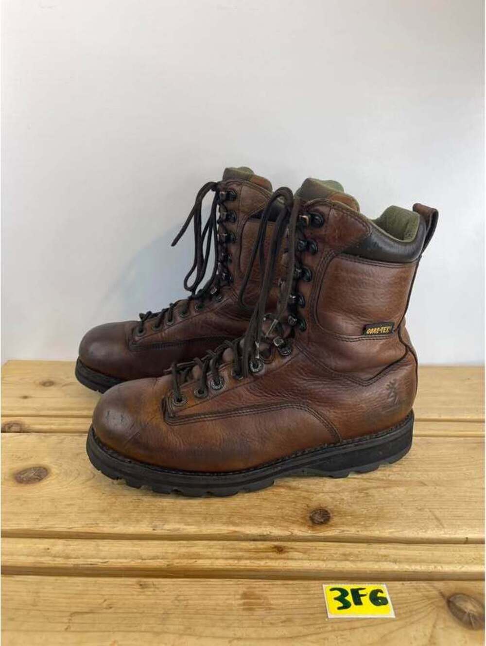 Browning Trans Alaska Gore-Tex Hunting Boots Men’s Size 10 Brown Leather BR90413